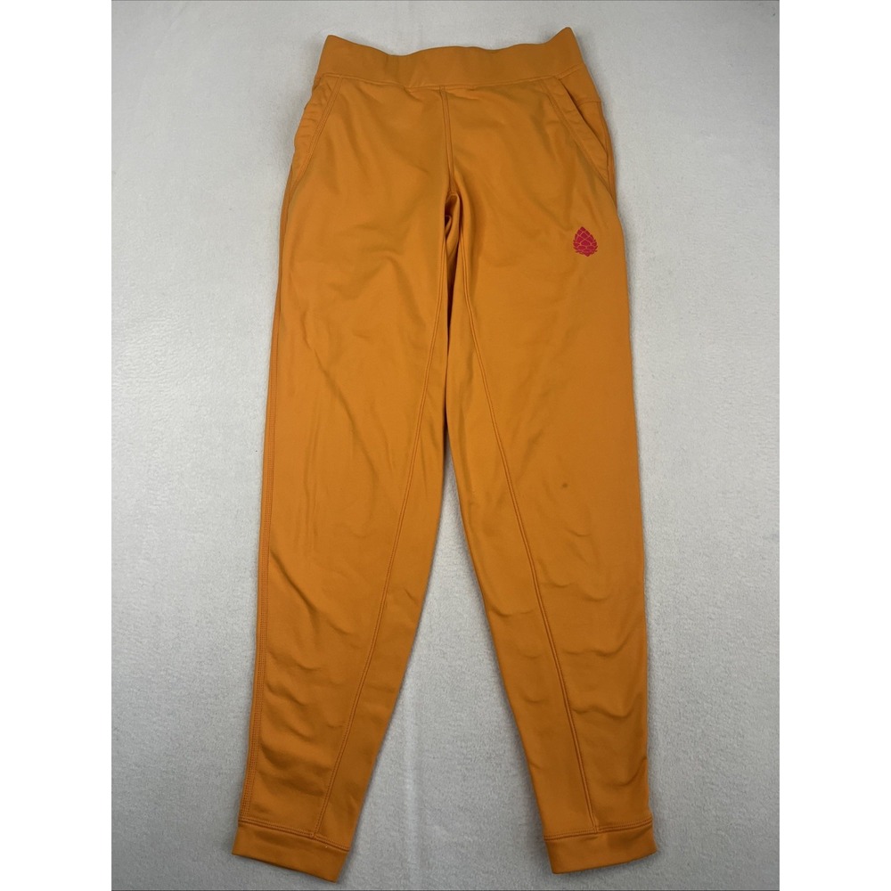 Stio Womens Fremont Stretch Fleece Jogger Orange Ankle Pants XS
